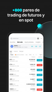 اسکرین شات برنامه Bitget - Tradea BTC y cripto 5