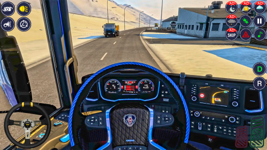 اسکرین شات 1 بازی Truck Driving Mega Truck Game