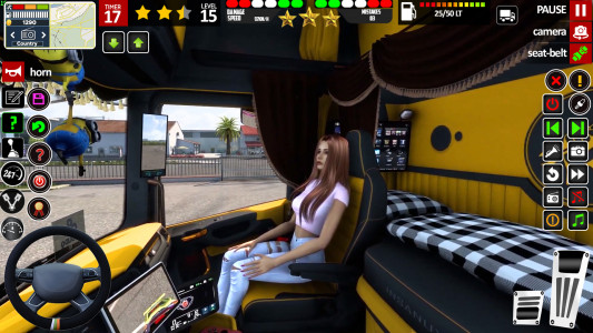 اسکرین شات 3 بازی Truck Driving Mega Truck Game