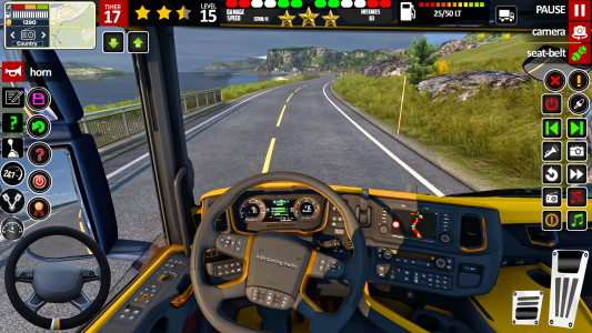 اسکرین شات 1 بازی Truck Driving Mega Truck Game
