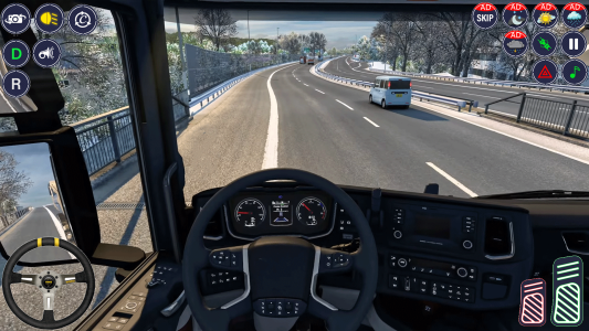 اسکرین شات 4 بازی Truck Driving Mega Truck Game