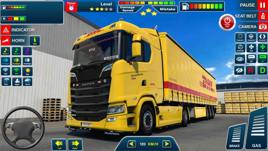 اسکرین شات 2 بازی Truck Driving Mega Truck Game