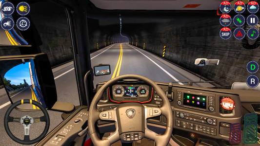 اسکرین شات 4 بازی Truck Driving Mega Truck Game