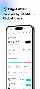 اسکرین شات برنامه Bitget Wallet: Crypto, Trump 1