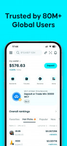 اسکرین شات 3 برنامه Bitget Wallet: Crypto, Bitcoin