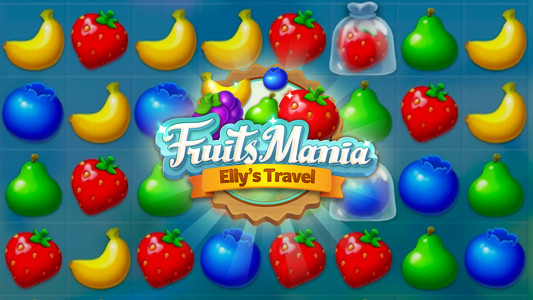 اسکرین شات 1 بازی Fruits Mania : Elly’s travel