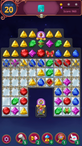 اسکرین شات بازی Jewels Magic : King’s Diamond 5