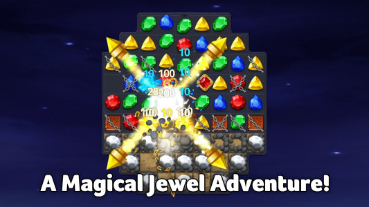 اسکرین شات بازی Jewels Magic : King’s Diamond 3