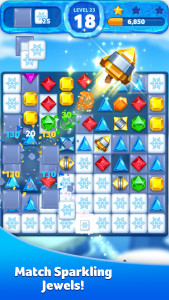 اسکرین شات بازی Jewel Ice Mania:Match 3 Puzzle 4