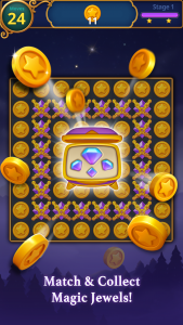 اسکرین شات 1 بازی Jewels Magic: Mystery Match3