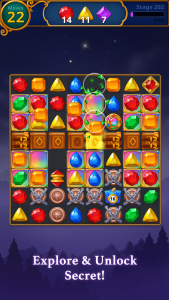 اسکرین شات 3 بازی Jewels Magic: Mystery Match3