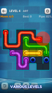 اسکرین شات 5 بازی Line Puzzle: Pipe Art