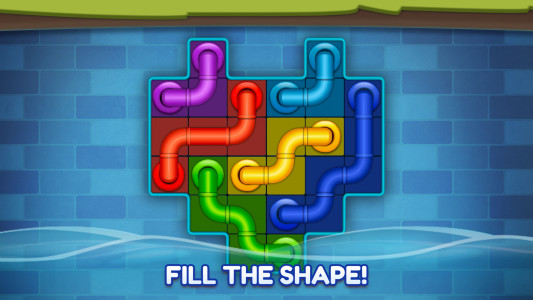 اسکرین شات 2 بازی Line Puzzle: Pipe Art