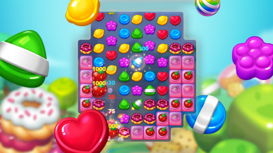 اسکرین شات بازی Lollipop: Sweet Taste Match 3 1