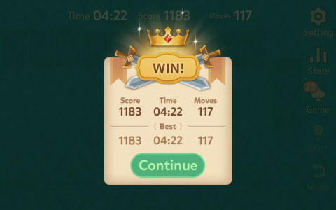 اسکرین شات بازی Spider Solitaire: Kingdom 4