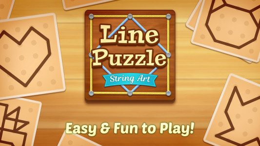 اسکرین شات بازی Line Puzzle: String Art 1