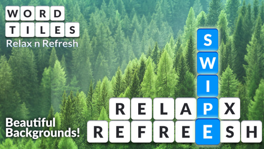 اسکرین شات 3 بازی Word Tiles: Relax n Refresh