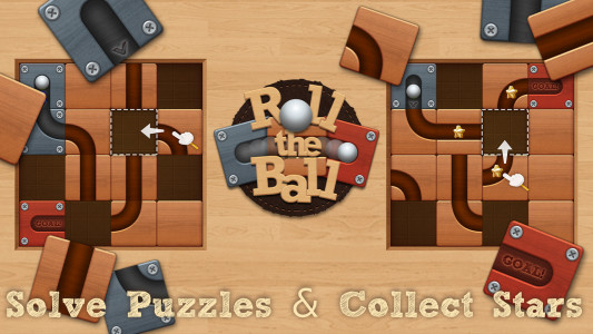 اسکرین شات 3 بازی Roll the Ball® - slide puzzle