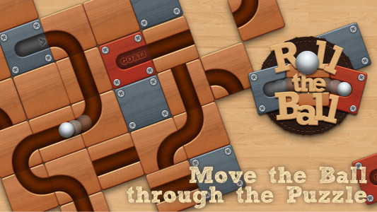 اسکرین شات بازی Roll the Ball® - slide puzzle 1