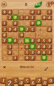 اسکرین شات بازی Sudoku Cafe 1