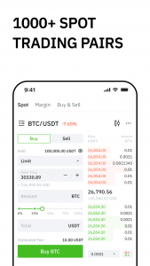 اسکرین شات برنامه BitMart: Buy Bitcoin & Crypto 6