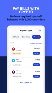 اسکرین شات برنامه BitPay: Secure Crypto Wallet 5