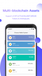 اسکرین شات برنامه Bitpie Wallet 1