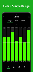 اسکرین شات 5 برنامه ActivityTracker Pedometer
