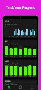 اسکرین شات 3 برنامه ActivityTracker Pedometer