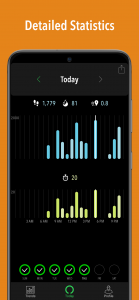 اسکرین شات 4 برنامه ActivityTracker Pedometer