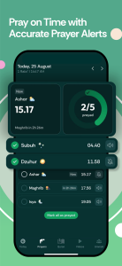 اسکرین شات 4 برنامه Muslim Pro: Quran Athan Prayer