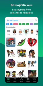 اسکرین شات 5 برنامه Bitmoji