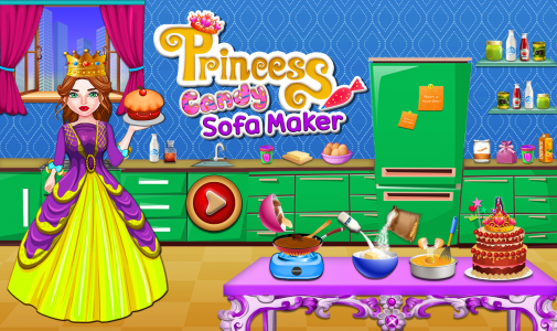 اسکرین شات بازی Princess Chocolate Cake Maker 5