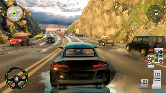 اسکرین شات بازی Car Driving Racing Games Sim 3