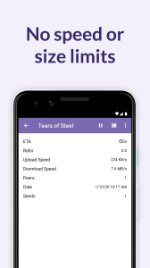 اسکرین شات 2 برنامه BitTorrent®- Torrent Downloads
