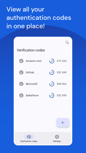 اسکرین شات 3 برنامه Bitwarden Authenticator