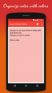 اسکرین شات برنامه Notes (Super Simple Notes) 3
