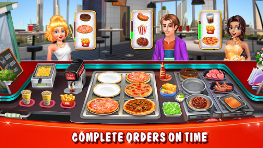 اسکرین شات برنامه Crazy Cooking Chef: Kitchen Fever & Food Games 2