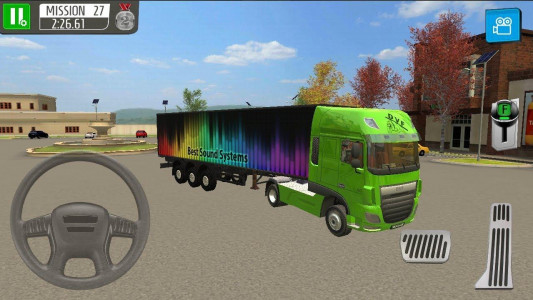 اسکرین شات بازی Super Truck Parking 3