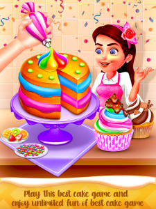 اسکرین شات بازی Cake Maker Cooking Cake Games 1