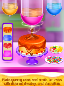 اسکرین شات بازی Cake Maker Cooking Cake Games 2