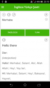 اسکرین شات 4 برنامه English Turkish Translator