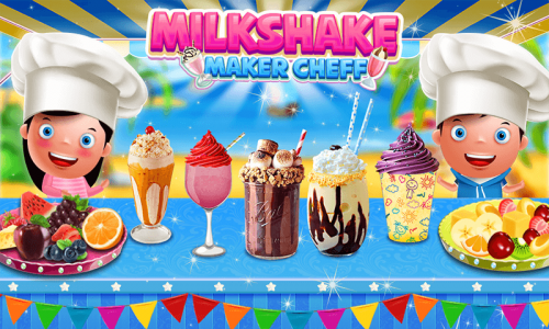 اسکرین شات بازی Milkshake Maker Chef Frozen 1