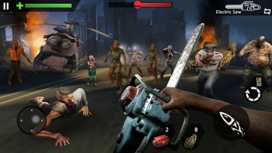 اسکرین شات بازی Zombie Target - Offline zombie shooting game 4