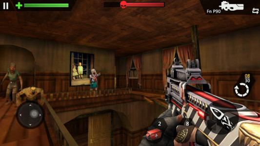 اسکرین شات بازی Zombie Target - Offline zombie shooting game 3