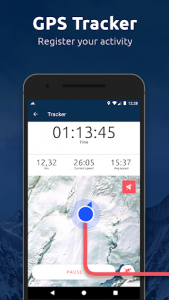 اسکرین شات برنامه Skitude Ski & Outdoor Tracker 3