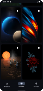 اسکرین شات 6 برنامه Black Wallpaper
