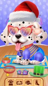 اسکرین شات برنامه Puppy bubble bath care game 2