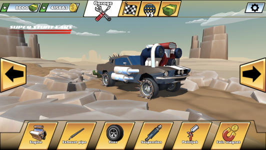 اسکرین شات 4 بازی Super Stunt Cars