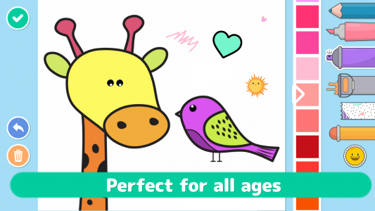 اسکرین شات بازی Coloring games for kids Learn 5